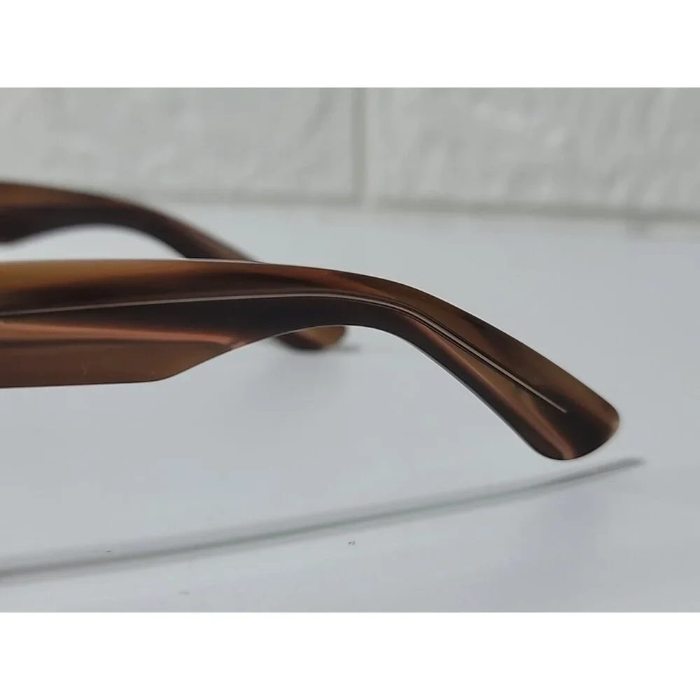 Ray-Ban Eyeglasses RB 5184 5139 Polished Striped Brown Square Frame 50[]18 145 - Picture 10 of 10